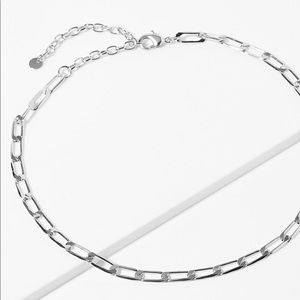 Simons - Silver Cable Chain Choker